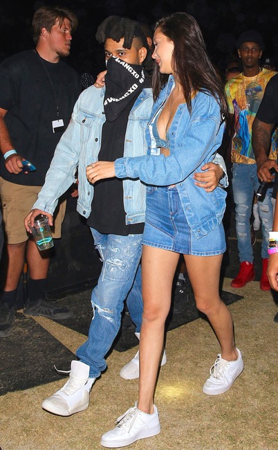 Coachella, Bella Hadid, The Weeknd